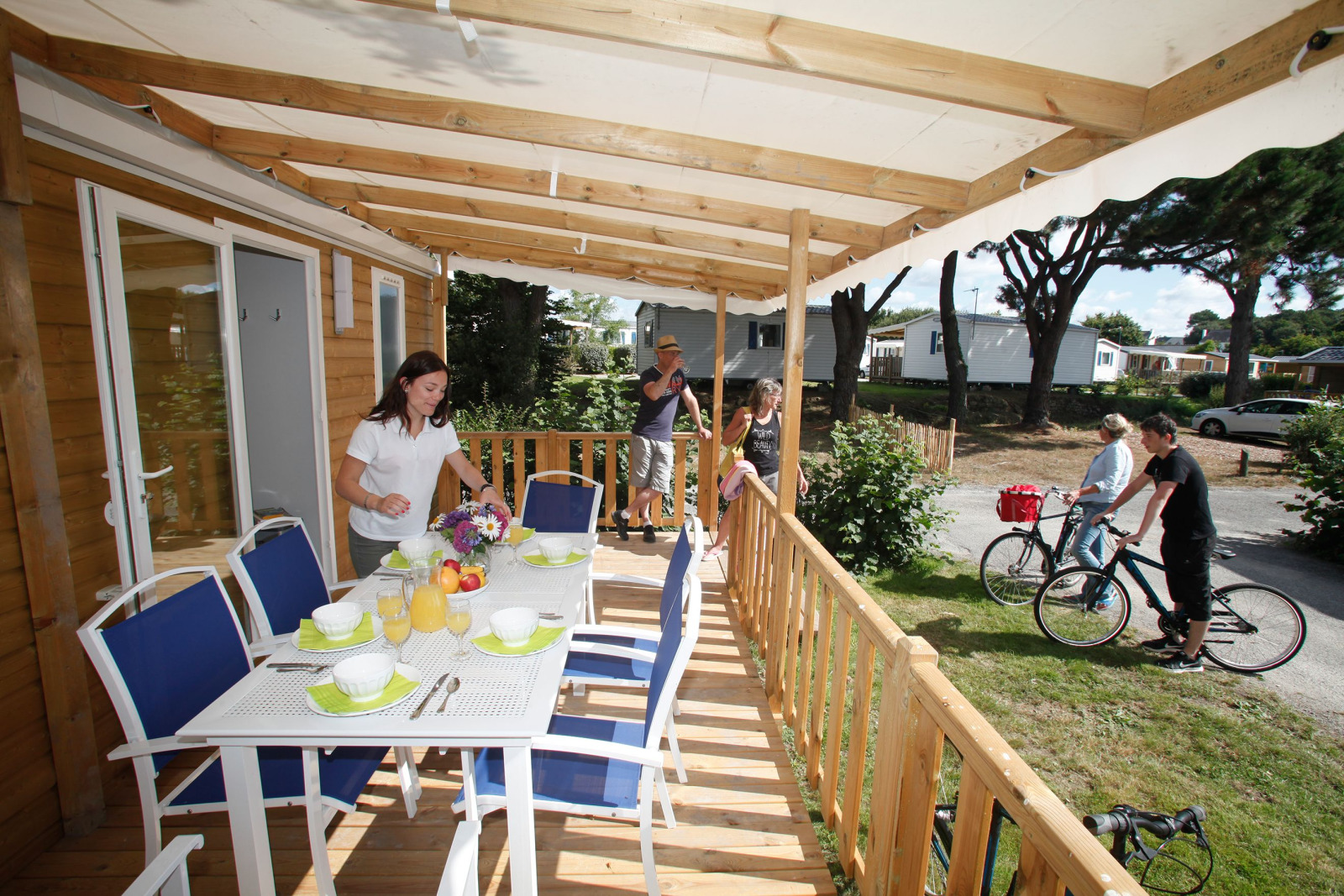 Bild 3: Flower Camping Le Kerarno in Saint-Philibert, France